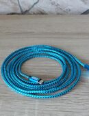 Universal Micro-USB Nylon Ladekabel / Datenkabel – Sync Kabel 2m „grün“ in 56626