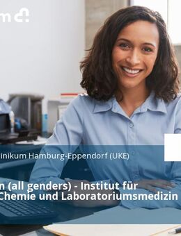 Sekretär:in (all genders) - Institut für Klinische Chemie und Laboratoriumsmedizin - Hamburg