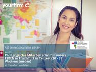 Pädagogische Mitarbeiter/in für unsere ESBEN in Frankfurt in Teilzeit (20 - 35 Wochenstunden) - Frankfurt (Main)