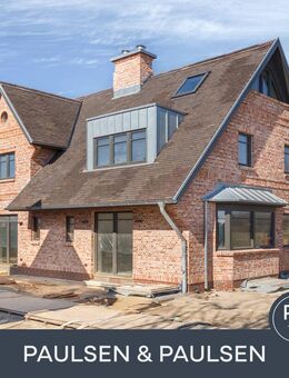 Neubau: Hausteil Süd-West direkt an den Wiesen in Keitum - Sylt