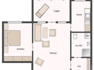 Charmante 2 Zimmer-Wohnung mit Balkon in ruhiger Lage - Ühlingen-Birkendorf