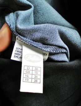 Buffalo-Damen-Stretch-Jeans,Dunkelblau,Silber,Töne,2-Pocket,Größe 36 - Linnich