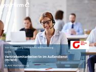 Vertriebsmitarbeiter/in im Außendienst (m/w/d) - Amt Wachsenburg