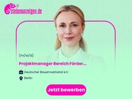 Projektmanager (m/w/d) Bereich Förderanträge - Berlin