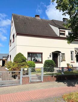 PURNHAGEN-IMMOBILIEN - Doppelhaushälfte mit Garage in guter Lage von Bremen-Blumenthal/Bockhorn! - Bremen