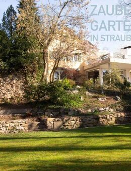 Elegante Stadtvilla in zentrumsnaher Lage mit parkähnlichem Garten und Pool - Straubing