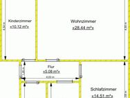 Geräumige 3-Raum-Wohnung in ruhiger Lage - Gera