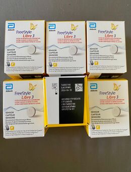Abbott Freestyle Libre 3 Sensoren Neu & OVP 6 Stück - Dahn