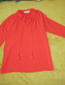 NEU * 70er Jahre * Hippie * Festival Look * Seiden- Krepp * TUNIKA * Bluse "MICHAEL KORS" MK * Original * Gr. 36- 38/ S * mandarin * orange * - Riedlingen