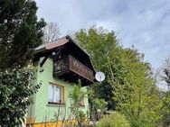 Freizeitgrundstück mit voll ausgestattetem Wochenendhaus! - Rudolstadt