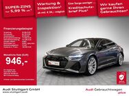 Audi RS7, Sportback performance Designpaket blau, Jahr 2023 - Stuttgart