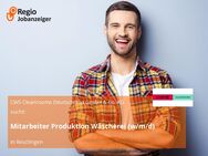Mitarbeiter Produktion Wäscherei (w/m/d) - Reutlingen