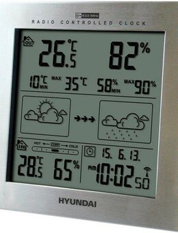 Hyundai Hyundai WS2244W Wetterstation (mit Außensensor)