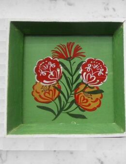 Glas Bild Blumen Muzeum Beskidzkie Wisla Polen Deko 3,- - Flensburg