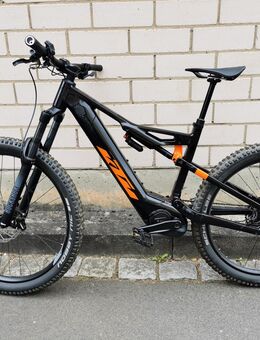 Fast geschenkt! KTM Macina Kapoho 7973, flaming black (orange), L/48 cm - Kitzingen