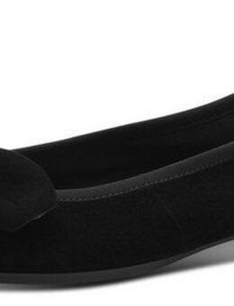 Tamaris Ballerina, Blockabsatz, Businessschuh, Schlupfschuh hat eine schmale Form