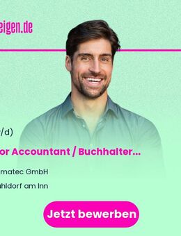 Junior Accountant / Buchhalter (m/w/d) - Mühldorf (Inn)