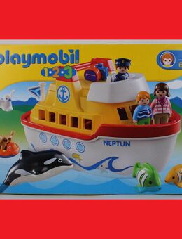 Neu PLAYMOBIL 6957 Mein Schiff zum Mitnehmen Boot für Badewanne Baden mit Figuren und Tieren 1.2.3 123 ungeöffnet - Gaggenau