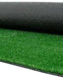 Primaflor-Ideen in Textil Kunstrasen SPRING, Made in Belgium, rechteckig, Höhe: 7 mm, Rasenteppich, Drainagefunktion, witterungsbeständig, strapazierfähig