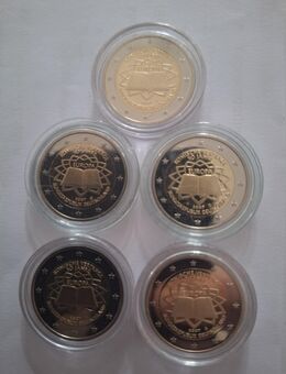 2 Euro Deutschland 2007 5x2Euro PP - Bielefeld