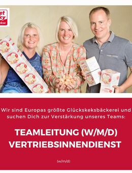 Teamleitung (w/m/d) Vertriebsinnendienst / Auftragsbearbeitung - Gondelsheim