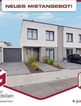 Neuwertig! Energieeffiziente 143m² Doppelhaushälfte mit Garten, Einbauküche und Garage in Straßfeld - Swisttal