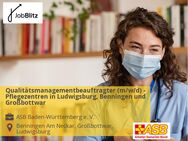 Qualitätsmanagementbeauftragter (m/w/d) - Pflegezentren in Ludwigsburg, Benningen und Großbottwar - Benningen (Neckar)