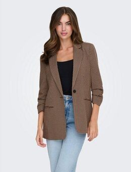 ONLY Kurzblazer ONLLETTIE LIFE 3/4 CHECK BLAZER TLR