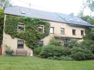Ein bis Zweifamilienhaus in parkähnlicher Lage mit großer Doppelgarage mit Werkstatt, Arbeitshalle, Holzlager - Reipeldingen