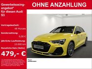 Audi S3, Sportback quattro Optik-Schwarz, Jahr 2024 - Hagen (Stadt der FernUniversität)