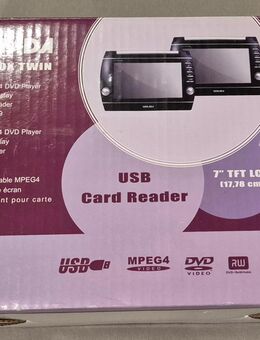 YAMADA PVD-750X Auto Rücksitz Kopfstütze DVD-Player 2 Displays - Putzbrunn