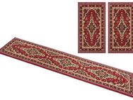 my home Bettumrandung Oriental, Made in Belgium, Höhe 7 mm, (1-tlg), Läufer-Set, Kurzflor, Orient-Optik, mit Bordüre, pflegeleicht, elegant