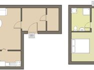 2 Raum Maisonette Wohnung, inkl. EBK, Stellplatz - Zeitz