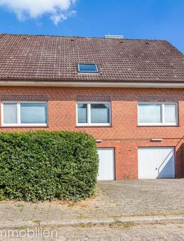 Charmante Dachgeschosswohnung mit Gartenanteil - Gemütliches Wohnen unter dem Dach - Dollern