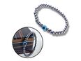 Silberfarbene Armband mit Blaue Nazar Boncuk Armreif Modeschmuck Dehnbar 9,90 €* in 78052