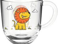 LEONARDO Tasse BAMBINI Löwe, Glas, 280 ml, 6-teilig