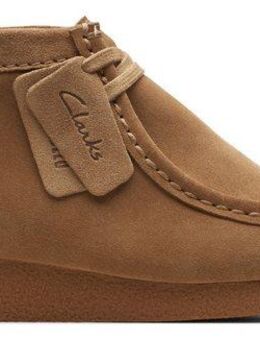 Clarks Wallabee Schnürboots Desert Boots, High Top Sneaker mit Wechselfußbett