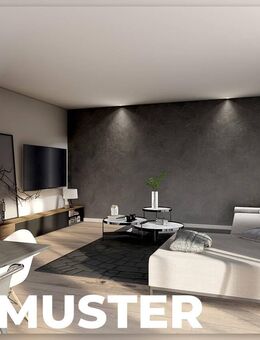 Schicke Neubau Dachgeschoss Wohnung mit Erbbaurecht, 3 Zimmern und Balkon über 2 Ebenen - Borken