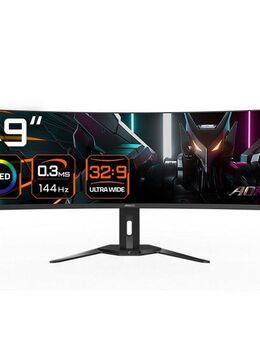 Gigabyte AORUS CO49DQ Curved-Gaming-OLED-Monitor (124,4 cm/49 ", 5120 x 1440 px, DQHD, 144 Hz)
