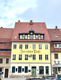 Wohnen im Denkmal mit Blick auf den Markt - Stolpen