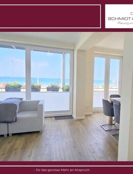 Stilvolle 3-Zimmer Wohnung mit 100 % Ostseeblick! - Timmendorfer Strand