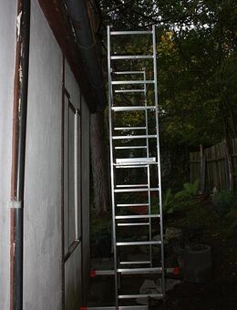 ALTEC AluCombine® 3.0-400 | 4m | Alu Fahrgerüst für Heimwerker mit 2 Bockrollen | Baugerüst Rollgerüst Montagegerüst Anlegeleiter - Kyffhäuserland
