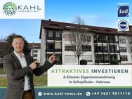 PROVISIONSFREI: Attraktive 2-Zimmer-Dachgeschosswohnung mit TG-Stellplatz in Schopfheim-Fahrnau - Schopfheim