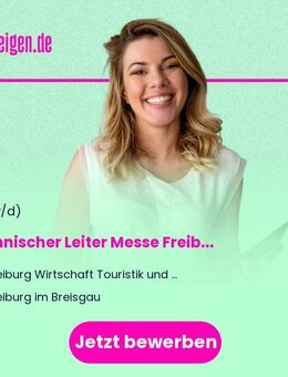 Technischer Leiter Messe Freiburg (m/w/d) - Freiburg (Breisgau)
