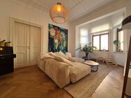 Hochwertig sanierte Altbauwohnung – 140 m² Wohnfläche - Südbalkon - Leipzig