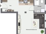Moderne möblierte Single-Wohnung / Studenten-Wohnung - Halberstadt