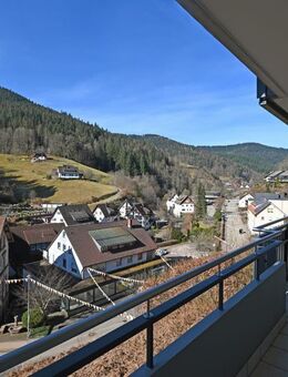 Charmante, großzügige 2-Zimmer-Wohnung mit traumhafter Aussicht in idyllischer Lage - Bad Rippoldsau-Schapbach
