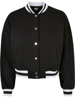 URBAN CLASSICS Collegejacke Urban Classics Damen Ladies Oversized College Sweat Jacket (1-St)