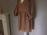 H&M Chiffontunika mit Volants Beige Leoprint M 38 Sehr gut erhalten - Stuttgart