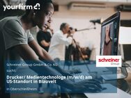 Drucker/ Medientechnologe (m/w/d) am US-Standort in Blauvelt - Oberschleißheim